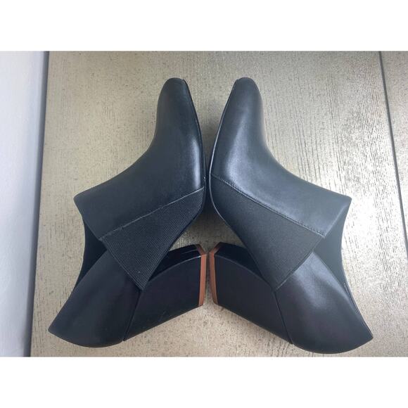 KELSI DAGGER BOOTS 8.5 BLACK LEATHER ILIA ANKLE EDGY FAIRY GRUNGE WHIMSIGOTH - Picture 9 of 12